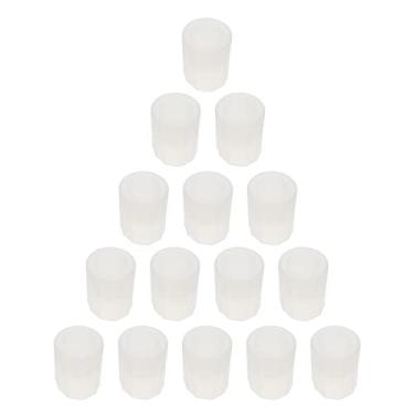 Imagem de 1 Conjunto 10 Unidades Molde De Copo De Vinho Molde De Vidro Shot Molde De Sabonete De Cristal Canetas De Vidro De Vinho Bolinho Bebê Branco Vela Copo De Silicone Gel De Sílica