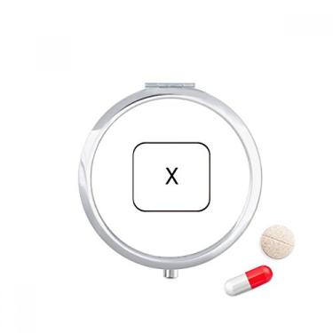 Imagem de Caixa de armazenamento de medicamentos com símbolo X para teclado