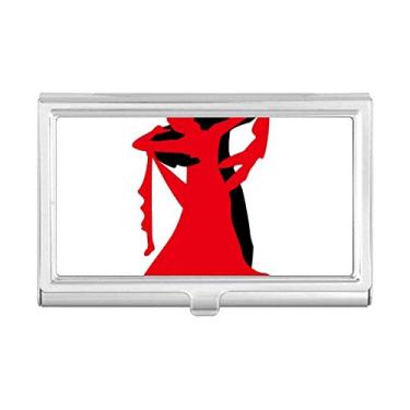 Imagem de Dançarina Duet Dance Social Dancing Porta-cartões de visita Carteira de bolso