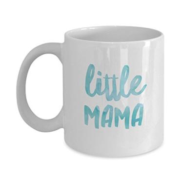 Imagem de Caneca Little Mama – Caneca de café para a mamãe – Ideia de presente única – Chá chocolate quente
