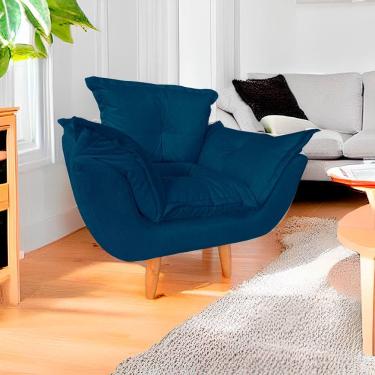 Imagem de Poltrona Infantil Opalinha para Sala e Quarto Suede Escolha sua cor - W&D Decor