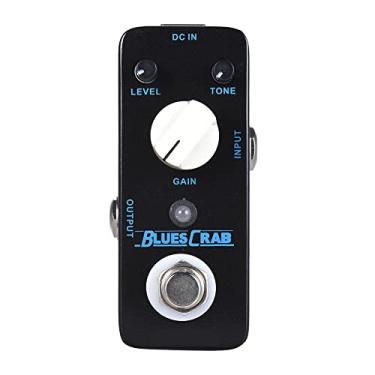Imagem de SIMBAE Pedal De Overdrive Blues BLUES CRAB Blues Overdrive Pedal de efeito de guitarra True Bypass Full Metal Shell
