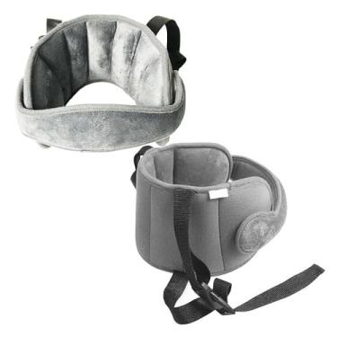 Imagem de Apoio Suporte de Cabeça do Bebê Cochilo Assento de Carro Cor:Preto