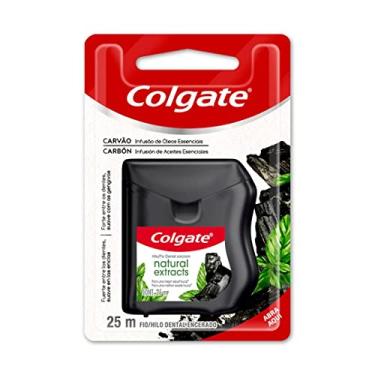 Imagem de Fio Dental Colgate Natural Extracts Carvão 25m, Branco