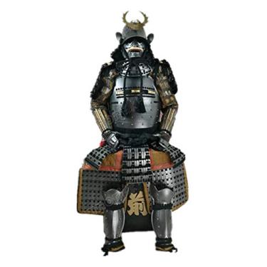 Imagem de Armadura japonesa vestível Samurai escuro O09