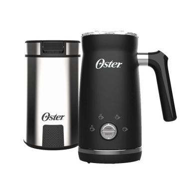 Imagem de Kit Moedor De Café Inox E Espumador De Leite Oster - 220v 220v