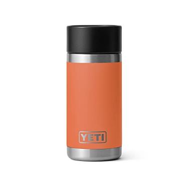 Imagem de YETI Garrafa Rambler de 350 ml, aço inoxidável, isolada a vácuo, com tampa Hot Shot, High Desert Clay