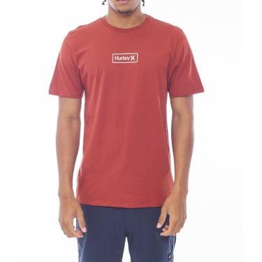 Imagem de Camiseta Hurley Box WT24 Masculina Vermelho