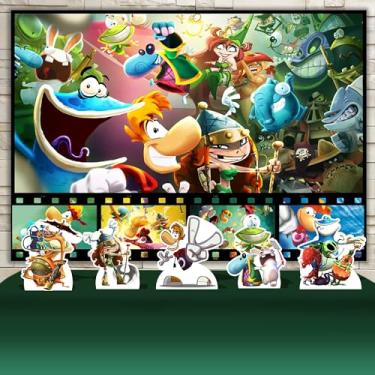 Imagem de Kit Decoração Festa de Aniversário Infantil Painel + Displays Rayman