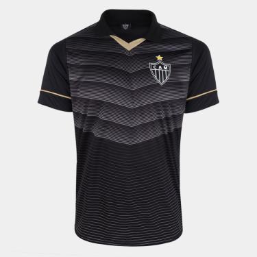 Imagem de Camisa Polo Atlético Mineiro Galo Masculina-Masculino