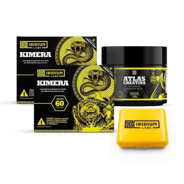 Imagem de Kit 2x Kimera Thermo + Creatina + Porta Caps-Unissex