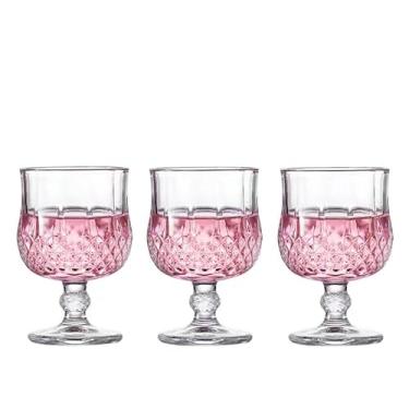 Imagem de RYUHYF Conjunto de copos de brandy de copos de coquetel de 3,6 g, copos de martini, copos de vinho de cristal gravados, copos altos para copos de bar, cordiais, xerez, conhaque