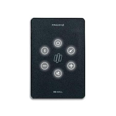 Imagem de Amplificador de Parede HS Wall Preto G5 Touch 2x30W Bivolt com Caixas de passagem 4×2 Frahm - 32240