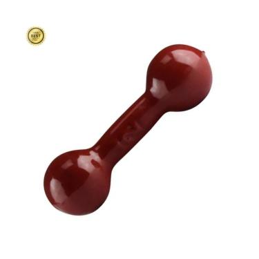 Imagem de Halter Emborrachado 4Kg Musculação/Exercícios/Fitness/Academia.-Unissex