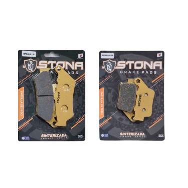 Imagem de Kit Pastilha Freio Stona Sinter D+T Bmw G 650GS 2009-2015