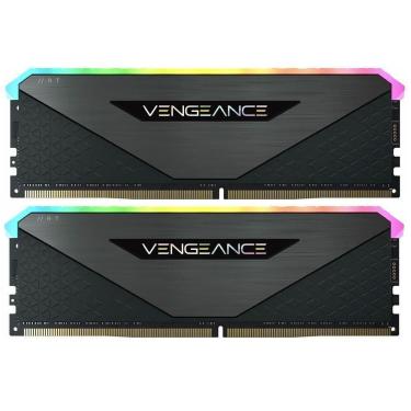 Imagem de Memória Ram Corsair Vengeance Rgb Rt 16gb (2x8gb) / Ddr4 / 3200mhz - Cmn16gx4m2z3200c16