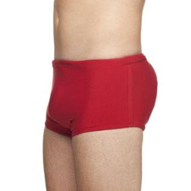 Imagem de Sunga com Enchimento Traseiro Vermelha - M-Masculino