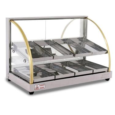 Imagem de Estufa Dupla para Salgados com 8 Bandejas Linha W - Titã