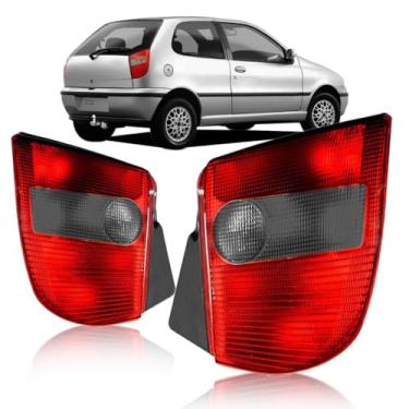 Imagem de Par Lanterna Traseira Palio G1 Fumê1996 à 2000