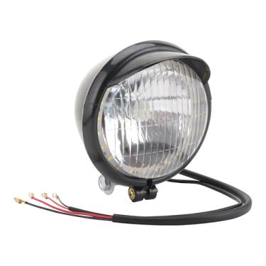 Imagem de GOOFIT Farol de motocicleta universal de 12 V, luz traseira indicadora com setas integradas, lâmpada de reserva para scooter, quadriciclo