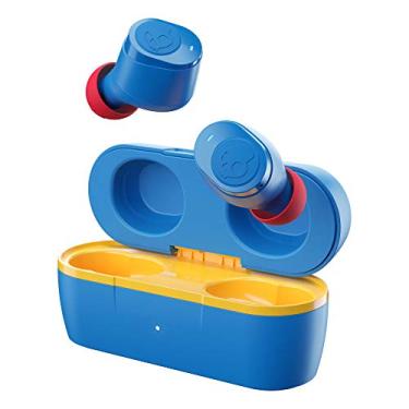 Imagem de Skullcandy Jib True Fones de ouvido intra-auriculares sem fio, bateria de 22 horas, microfone, funciona com iPhone Android e dispositivos Bluetooth – 92 azul