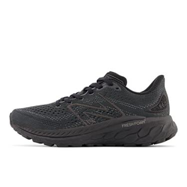 Imagem de New Balance Fresh Foam X 860 V13 feminino, Preto/Chumbo/Preto Metálico, 7.5 X-Wide