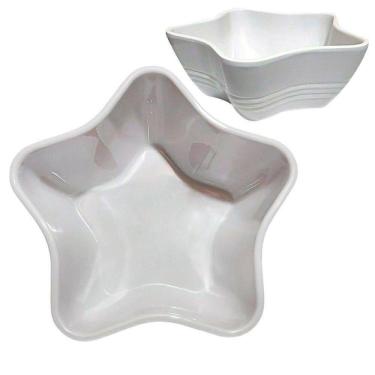 Imagem de Tigela Bowl Melamina Estrela Branca 1,500ml