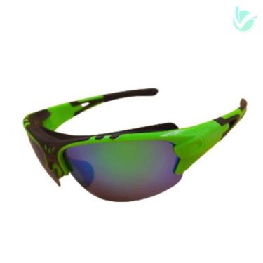Imagem de Óculos de sol espelhado verde UV400 polarizado - Vibes
