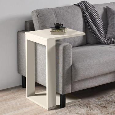 Imagem de Mesa de Canto Lateral Para Apoio Sala Moveis Colomi