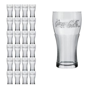 Imagem de Jogo 24 Copos 470ml Coca Cola Refri Suco Glamour Nadir - NADIR FIGUERE