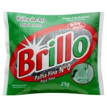 Imagem de Palha de aco brillo 25g n.0 - BOMBRIL
