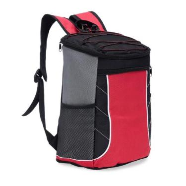 Imagem de Bolsa Térmica Grande de Costas - Não Vaza - ZZ, Vermelho