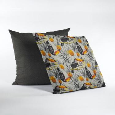 Imagem de Kit Capas de Almofadas Decorativas Lisa Estampada 45 X 45 - MUMUDECOR,