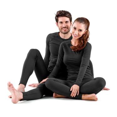 Imagem de Conjunto Termico Blusa + Calça Frio Intenso Felpada Forrada - Hype Kid