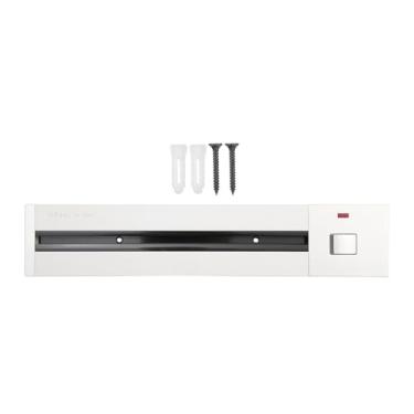 Imagem de Iluminação de Trilho, Tomada Embutida, Faixa de Energia Embutida de 40 Cm, Adaptador de Tomada Embutido na Parede, Acessório de Trilho Com Adaptador de Tomada Removível para