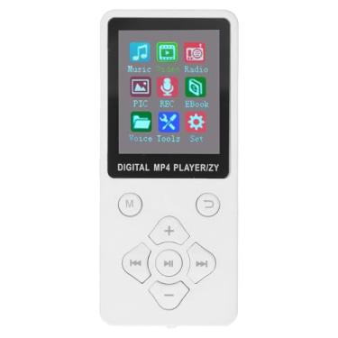 Imagem de Leitor de MP3 Leitor de MP4, Tela Colorida Super Fina de 1,8 Polegadas, Memória Expansível de 128G, Leitor de Música MP3 Com Alto-falante, Rádio FM, Gravador de Voz, Reprodutor