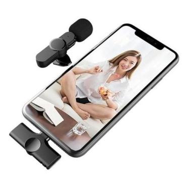 Imagem de Microfone De Lapela Sem Fio Para Iphone Ipad Lightning - Sou Preço