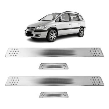 Imagem de Soleira para Porta Lateral Tuning Esportiva para carros 4 Portas (ABS)