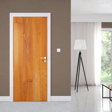 Imagem de Adesivo de Porta Madeiras Modelo 01 - Império da Impressão, M - 80cm X