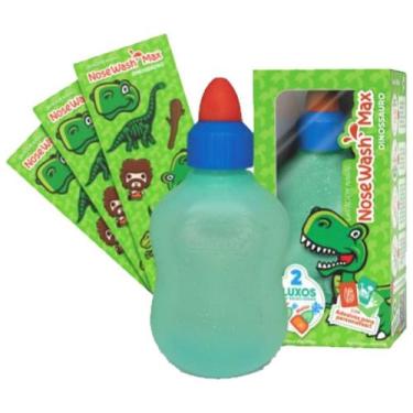 Imagem de Dispositivo para Lavagem Nasal Nosewash Max - Dinossauro - 240ml