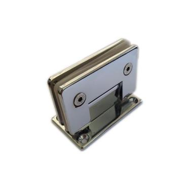 Imagem de 1012 - Dobradiça central para união vidro alvenaria para porta blindex