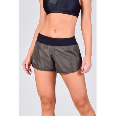 Imagem de Shorts Feminino para Corrida Light Fitae, Chumbo, P