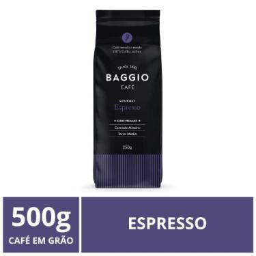 Imagem de Café em Grão, Baggio, Espresso, 500g - Baggio Café