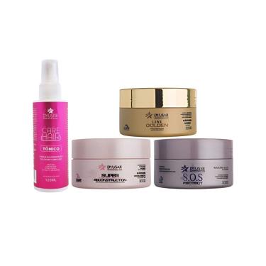 Imagem de Kit Cronograma Capilar 300G + Tonico 120Ml Dyusar