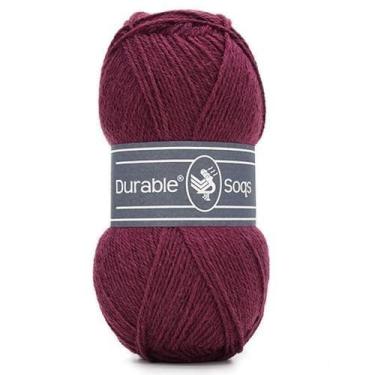 Imagem de Fio Durable Soqs 50g - Durable Yarn, 0414 VINHO