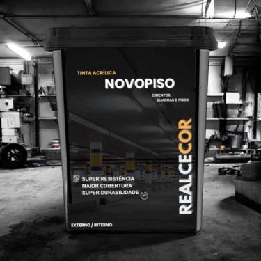 Imagem de Tinta PISO Acrílica Premium RealceCor Antimofo Sem Cheiro 18L, Branca 