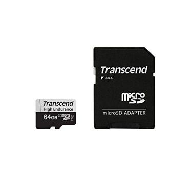 Imagem de Transcend Cartão de memória Micro SD TS64GUSD350V 64GB UHS-I U1