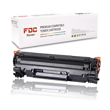 Imagem de Cartucho de toner FDC CB436A 36A compatível com HP Laserjet M1522n M1522nf MFP P1505 P1505n M1120 M1120n impressora toner, Preto, 1 Pack