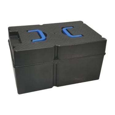 Imagem de menolana Bicicleta elétrica caixa de bateria caixa de armazenamento de bateria proteção portátil recipiente de bateria caixa de transporte para triciclos, Style B