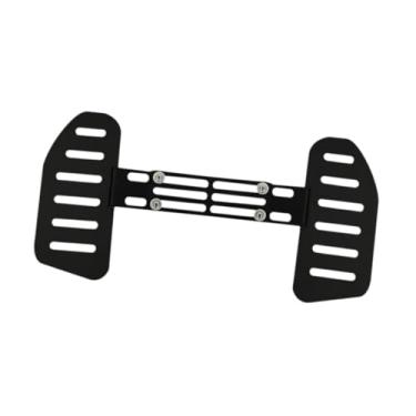 Imagem de simhoa Conjunto de Modificação de Veículo Antiderrapante de Fácil Instalação para Descanso de Pé de Bicicleta Elétrica